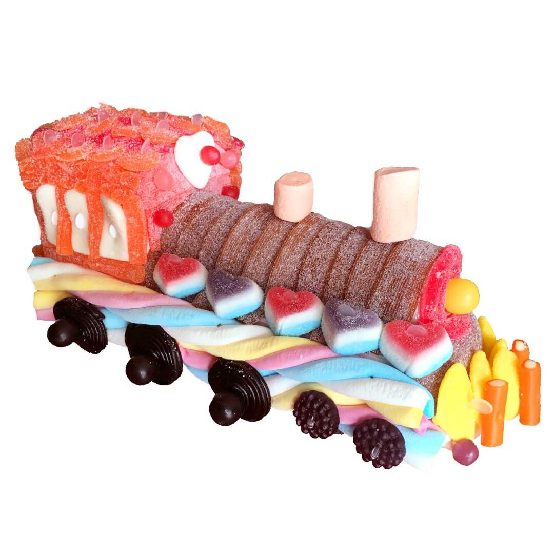 Locomotive De Train En Bonbons