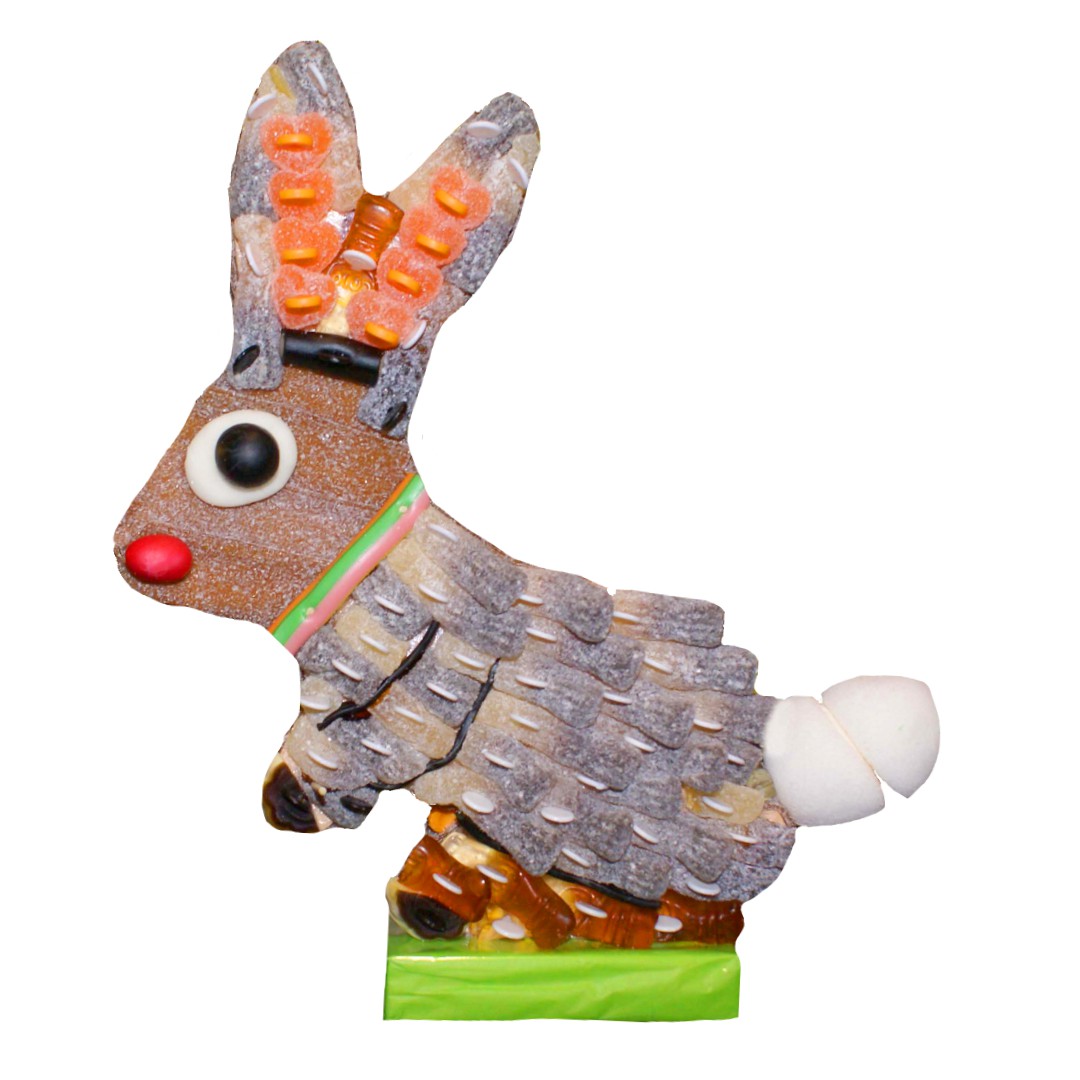 Gateau 3d Lapin De Paque Bonbons Du Ried