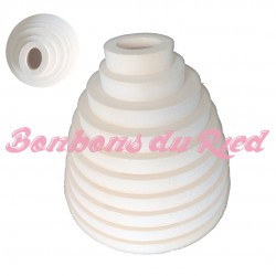 Support robe 3D en polystyrène pour gâteau en bonbons