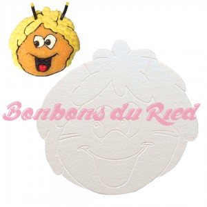 Support abeille en polystyrène pour gâteau en bonbons