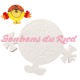 socle pour gateau bonbon madame bonheur