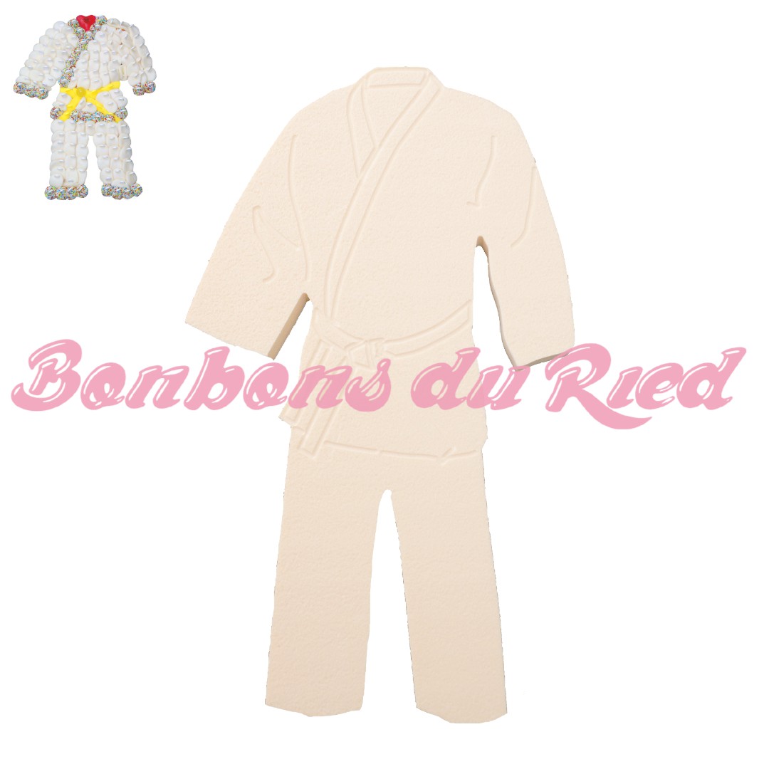 forme polystyrène gateau bonbon kimono