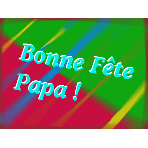 Bonne Fete Papa Carte En Azyme Photo Sur Gateau